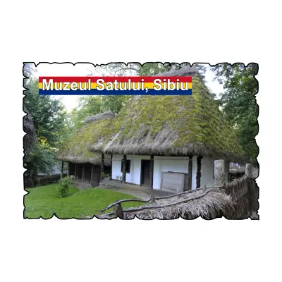 Mgs184-muzeul satului, sibiu, magnet frigider